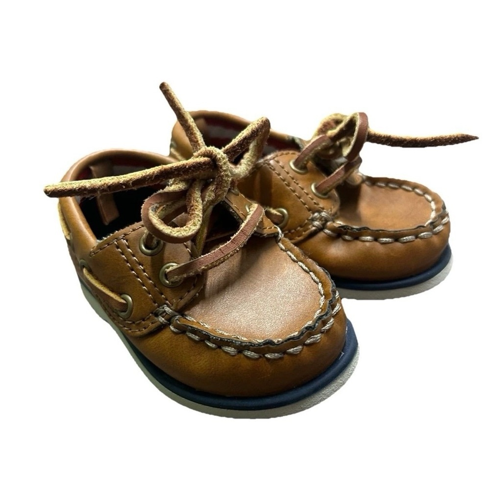 Wonder Nation Baby Boy Boat Shoes Size 2